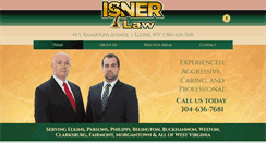 Desktop Screenshot of isnerlaw.com